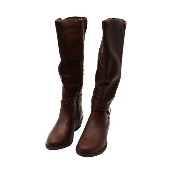 Easy Street Womens Brown Boots - Picture 3 of 7